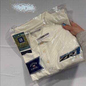 ZR1 corvette new in bag embroidered polo